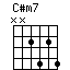 C#m7